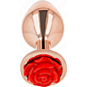 Analplug KINK mit roter Rose – Eleganz und Komfort
