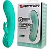 Vibrator Pretty Love DJ Stick mit Klitorisstimulator