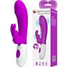 Vibrator Pretty Love Naughty Bunny mit dualer Stimulation