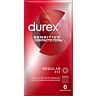 DUREX Sensitiv Kondome - 6 Stück ultra dünn für mehr Sensibilität