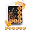 Effektspielzeug SECRETPLAY Set 6 Brazilian Balls mit Wärmeeffekt