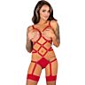 Straps-Set LIVCO CORSETTI Thiara LC 20213 Body mit Strümpfen