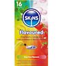 Kondome SKINS Multi-Flavors Pack 16 mit 4 Geschmäckern