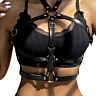 Body Harness SUBBLIME FETISH Leather Ring Chest Harness