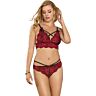 Set Lingerie SUBBLIME - Spitzenoberteil und Tanga L/XL