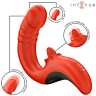 Vibrator U-Form INTENSE Paulina mit dualer Stimulation