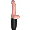 Vibratoren KING COCK PLUS Triple Threat mit Heizfunktion