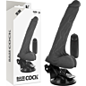 Vibrator BASECOCK 20 cm mit Fernbedienung und Testikeln