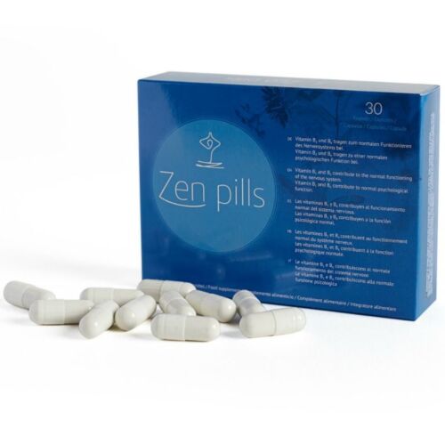Kapseln von 500COSMETICS Zen Pills zur Entspannung