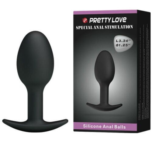Analplug Pretty Love 6.5 cm mit gewichtetem Ball