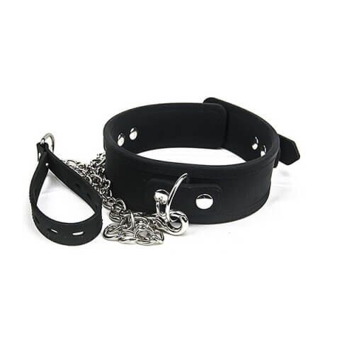 Restraints Bound to Please Silikon Halsband Set