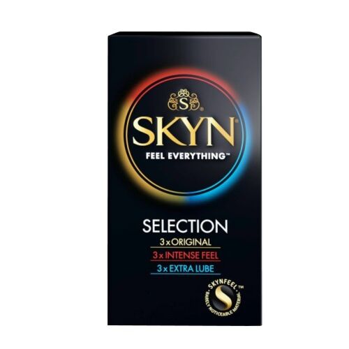 Kondome Mates SKYN Selection 9 Pack mit 3 Varianten
