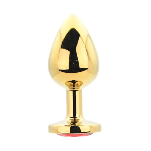 Toosh Metal Butt Plug Large Steinen Rojo