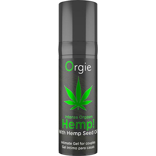 Intimgel Orgie Hemp Intense Orgasm mit Wärmeeffekt