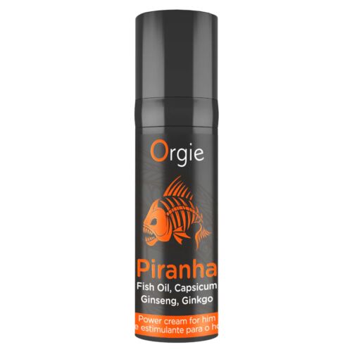Power Creme Orgie Piranha – Stimulation für Männer mit Wärmegefühl