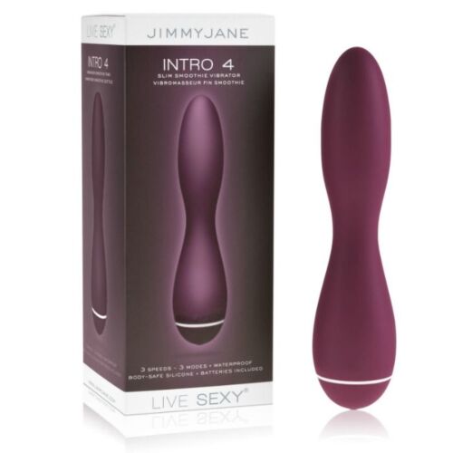 Intro 4 schlanke lila Vibrator
