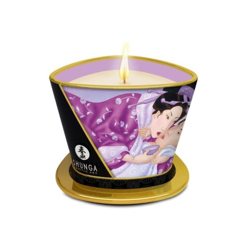 Massagekerze Shunga 170ml mit Lavendel-Duft