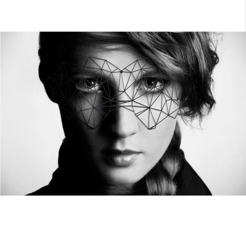 Bondage Maske Bijoux Kristine - 6 Designs für Rollenspiele