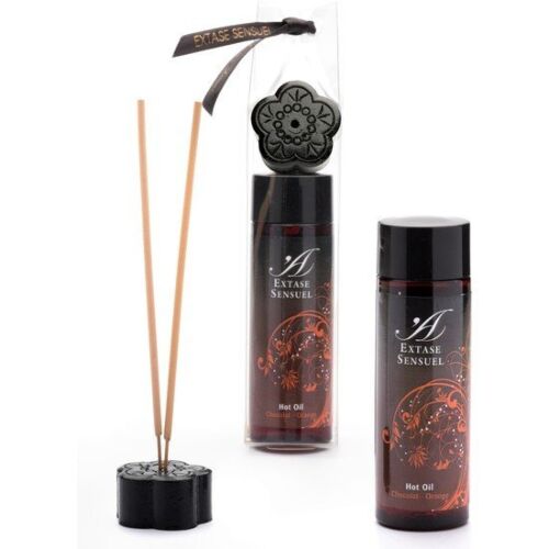 Massageöl EXTASE SENSUAL mit intensivem Geschmack und Wärmeeffekt