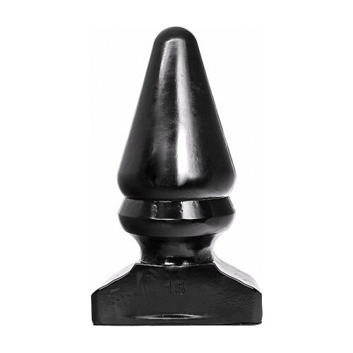 Anal Plug ALL BLACK 28,5 CM - Kegelförmig für maximale Stimulation
