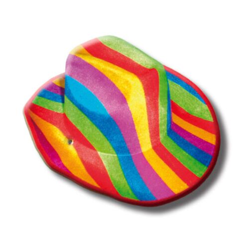 PRIDE-Hut mit Regenbogenflagge für Feiern