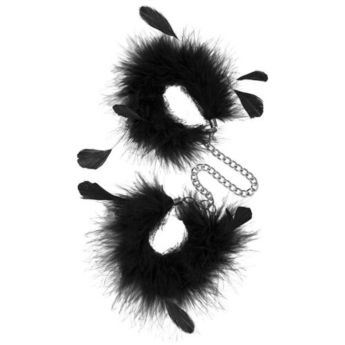 Federfesseln S Pleasures Feather Cuffs fürs Bondage
