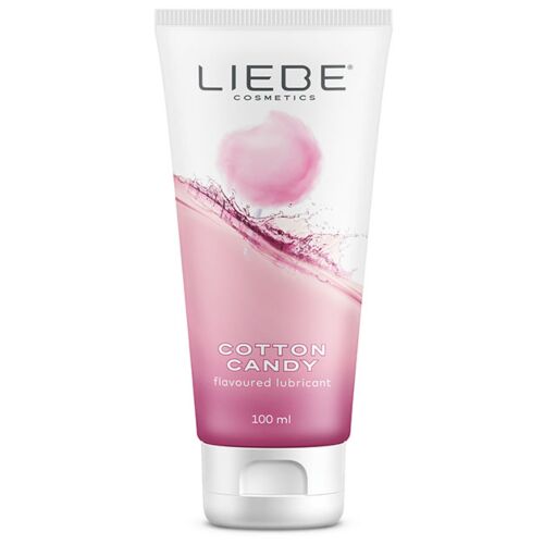 Liebe Cotton Candy Gleitgel 100 ml – wasserbasiert & essbar