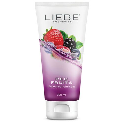 Liebe Gleitgel Rote Früchte 100 ml – essbar