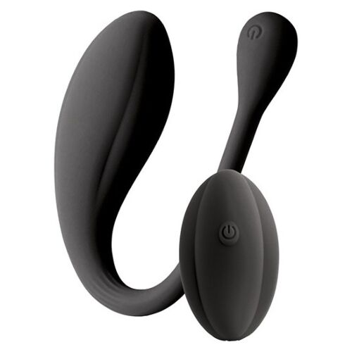 Vibratorei S Pleasures Premium Line VIVIANE Schwarz mit Fernbedienung
