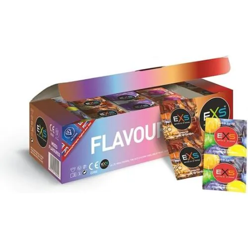 Kondome Exs Mixed Flavours 144 mit Aromasorten