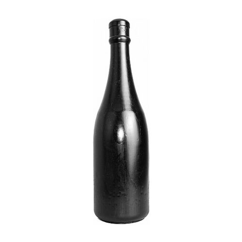 Analspielzeug ALL BLACK Analflasche 34,5 CM mit einzigartiger Form