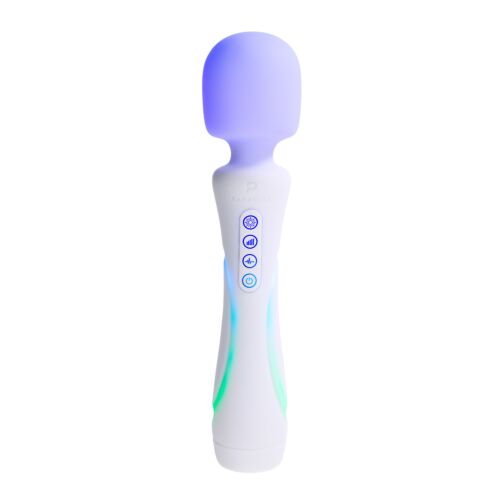 Vibrator Paradise Pleasure Products The Wand mit RGB-Beleuchtung
