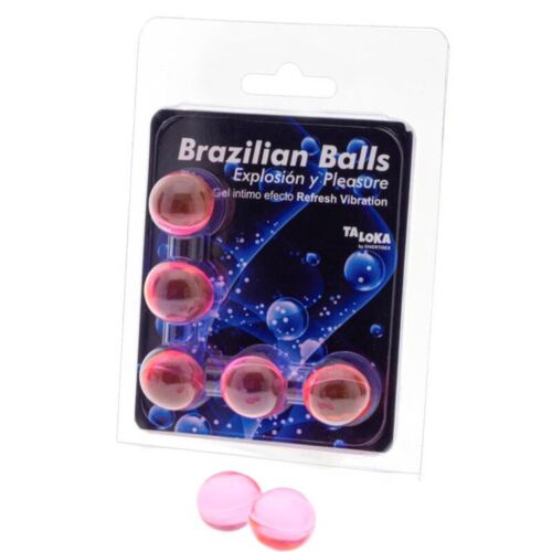 Bolas Brazilian Balls TALOKA mit aufregendem Gel und Vibrationseffekt