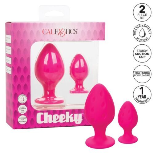 Analplug CALEXOTICS Cheeky Plugs mit individueller Textur