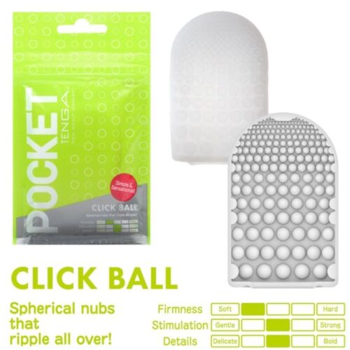 Masturbator Tenga Pocket Click Ball mit Texturen