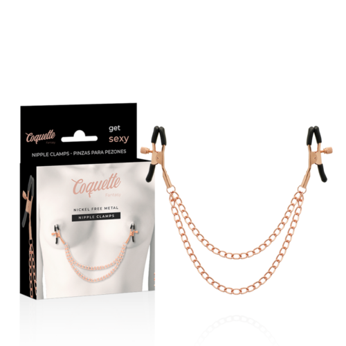 Pezonenklemmen COQUETTE FANTASY CHIC DESIRE mit Kette