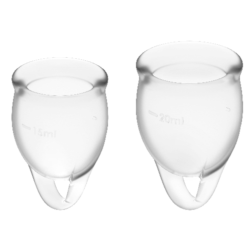 Menstruationstasse SATISFYER Feel Confident 15 + 20 ml