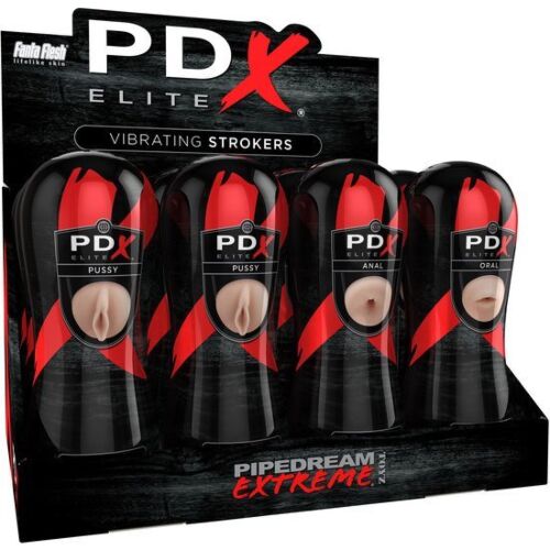 Masturbatoren Set PDX ELITE 12 Einheiten – Vielfältige Stimulation