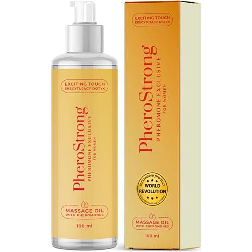 PHEROSTRONG Massageöl exklusiv für Frauen 100 ml