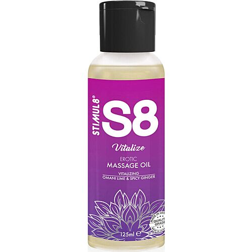 Massageöl STIMUL8 S8 Vitalize 125 ml