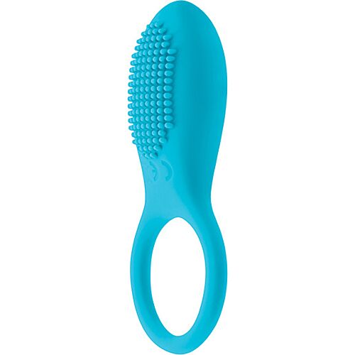 Vibrations-Cockring S Pleasures mit strukturierter Stimulationsfläche