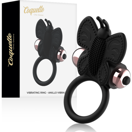 Anillo Vibrador Coquette Chic Desire für doppelte Stimulation