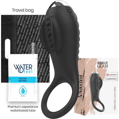 Vibrationsring Brilly Glam Alan mit Watchme Technologie