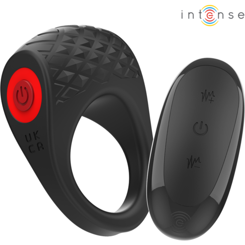 Vibrator INTENSE CLOVER Ring 10 Vibrationen Schwarz