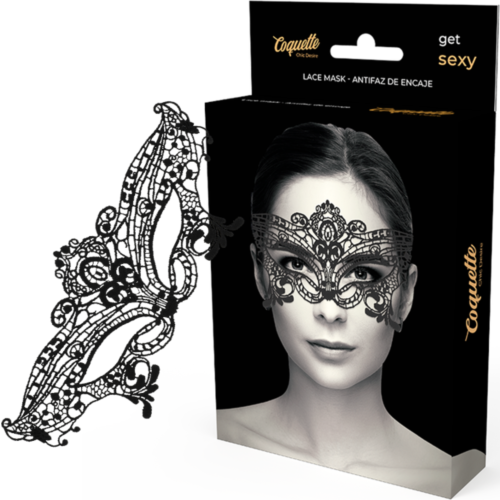 Maske Coquette Accessories Chic Desire - Lichtdurchlässiger Lace-Effekt