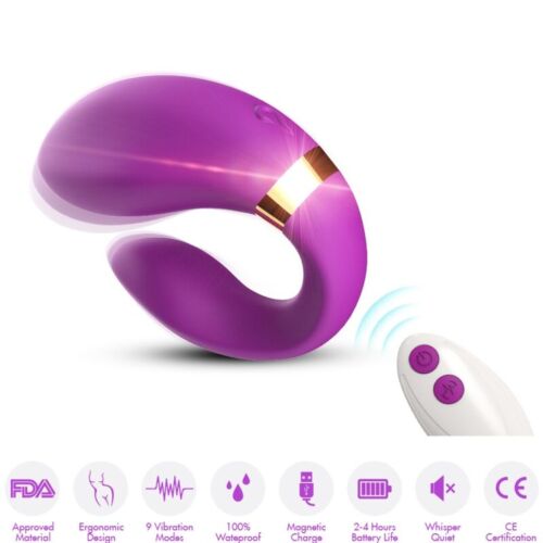 Vibrator ARMONY CRESCENT mit Fernbedienung für Paare