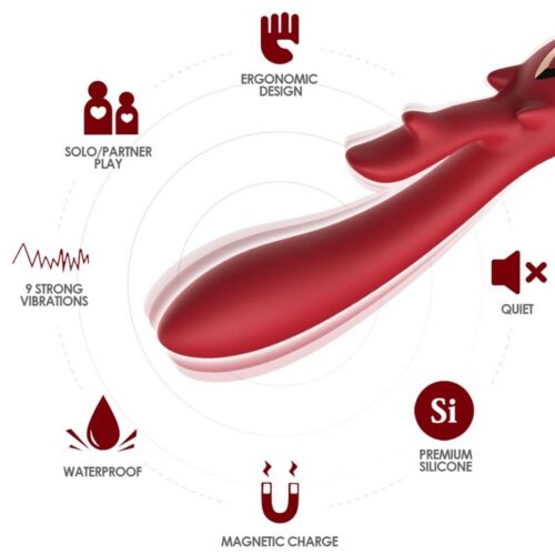 Vibrator ARMONY Elk mit separaten Motoren
