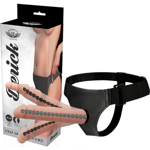 Arneses ohne Vibration Harness Attraction Derick mit flexiblem Penis