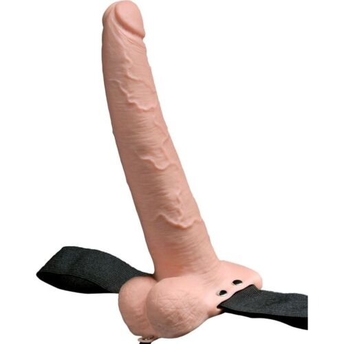 Vibrations-Gurt mit realistischer Dildo 23 cm – FETISH FANTASY