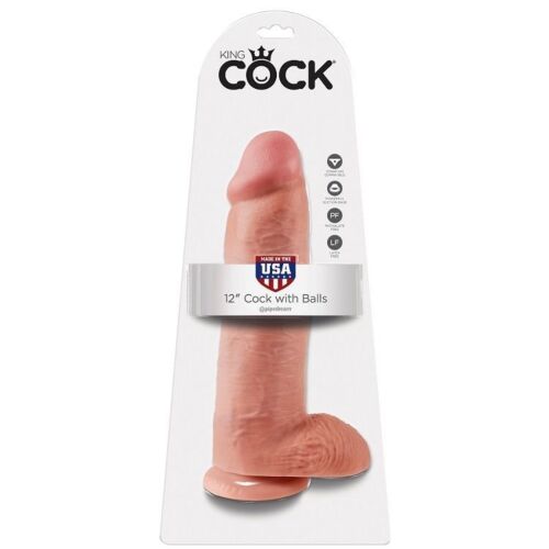 Dildo KING COCK 12 mit extrem realistischem Gefühl